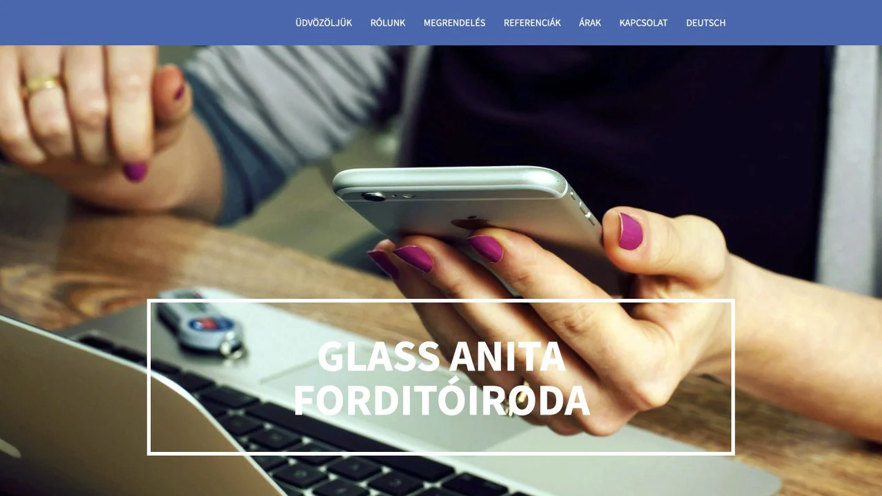 Anita Glass – Creative Business Website